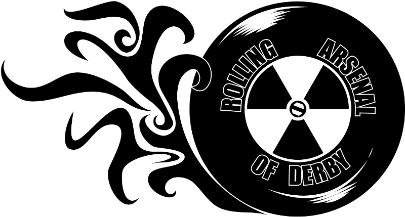 Rolling Arsenal of Derby logo